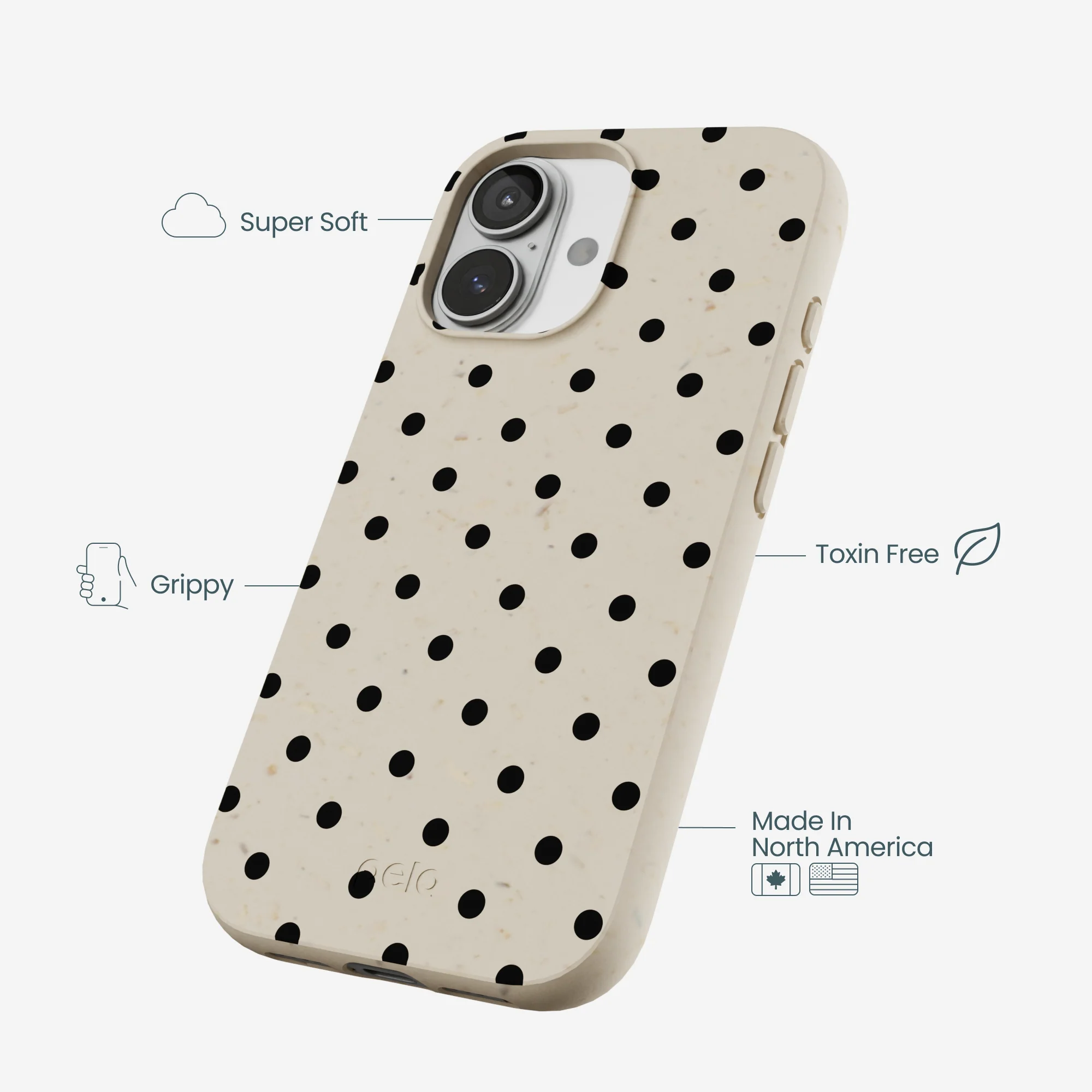 London Fog Latte Pop iPhone 17 Case - Image 4