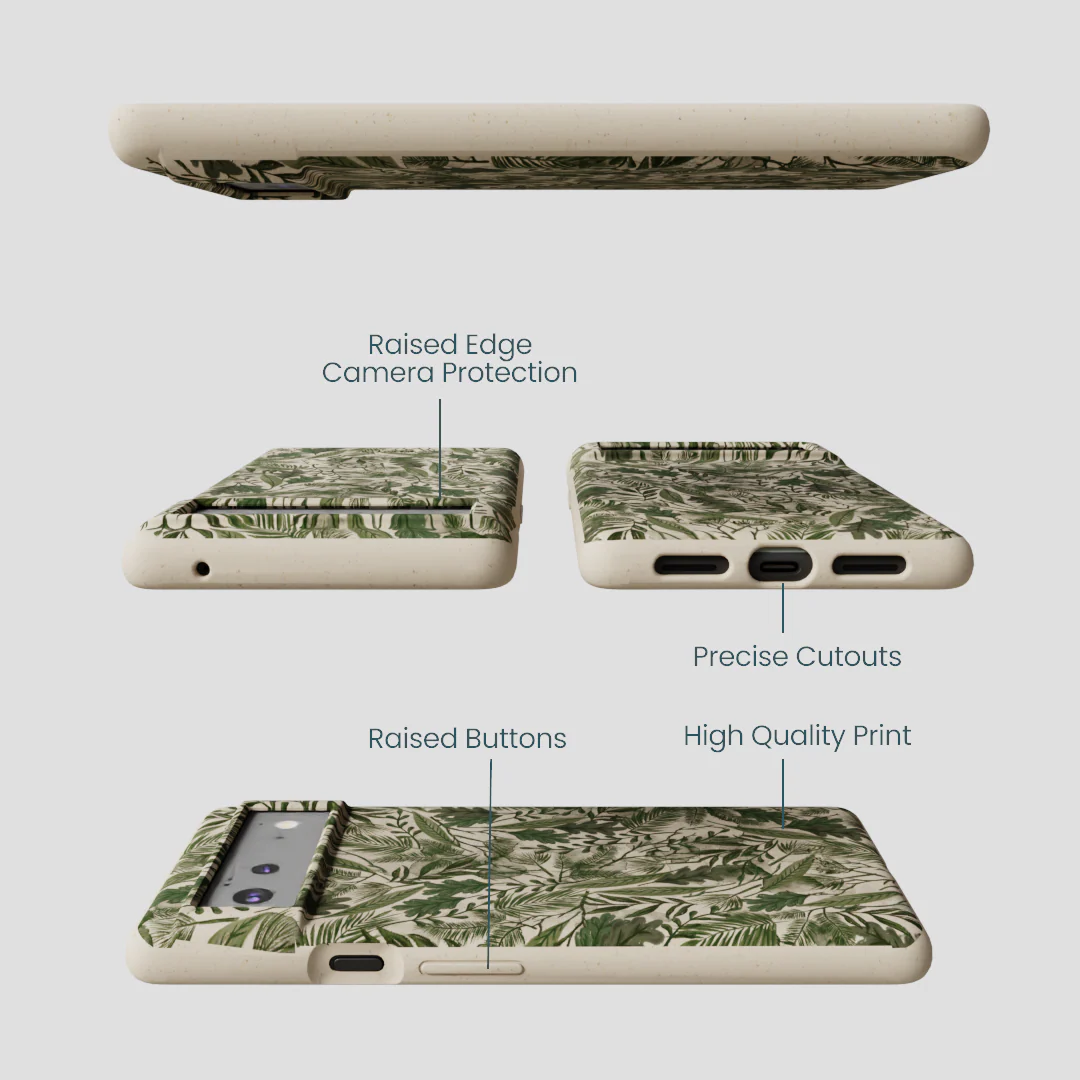 London Fog Leaf Camo Google Pixel 6a Case - Image 3
