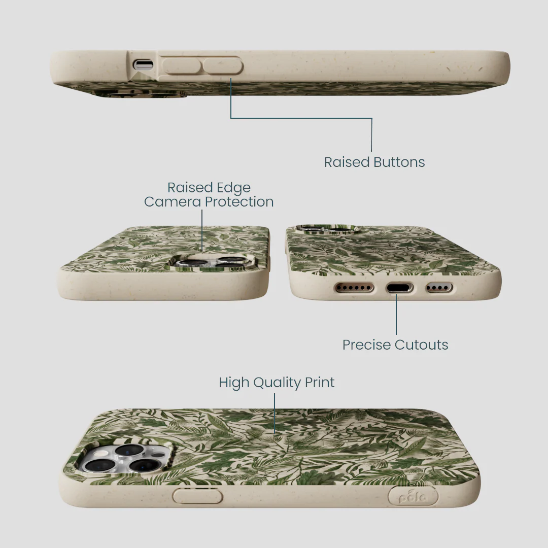 London Fog Leaf Camo iPhone 12 Pro Max Case - Image 3