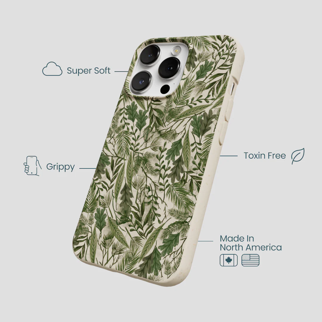London Fog Leaf Camo iPhone 13 Pro Max Case - Image 4