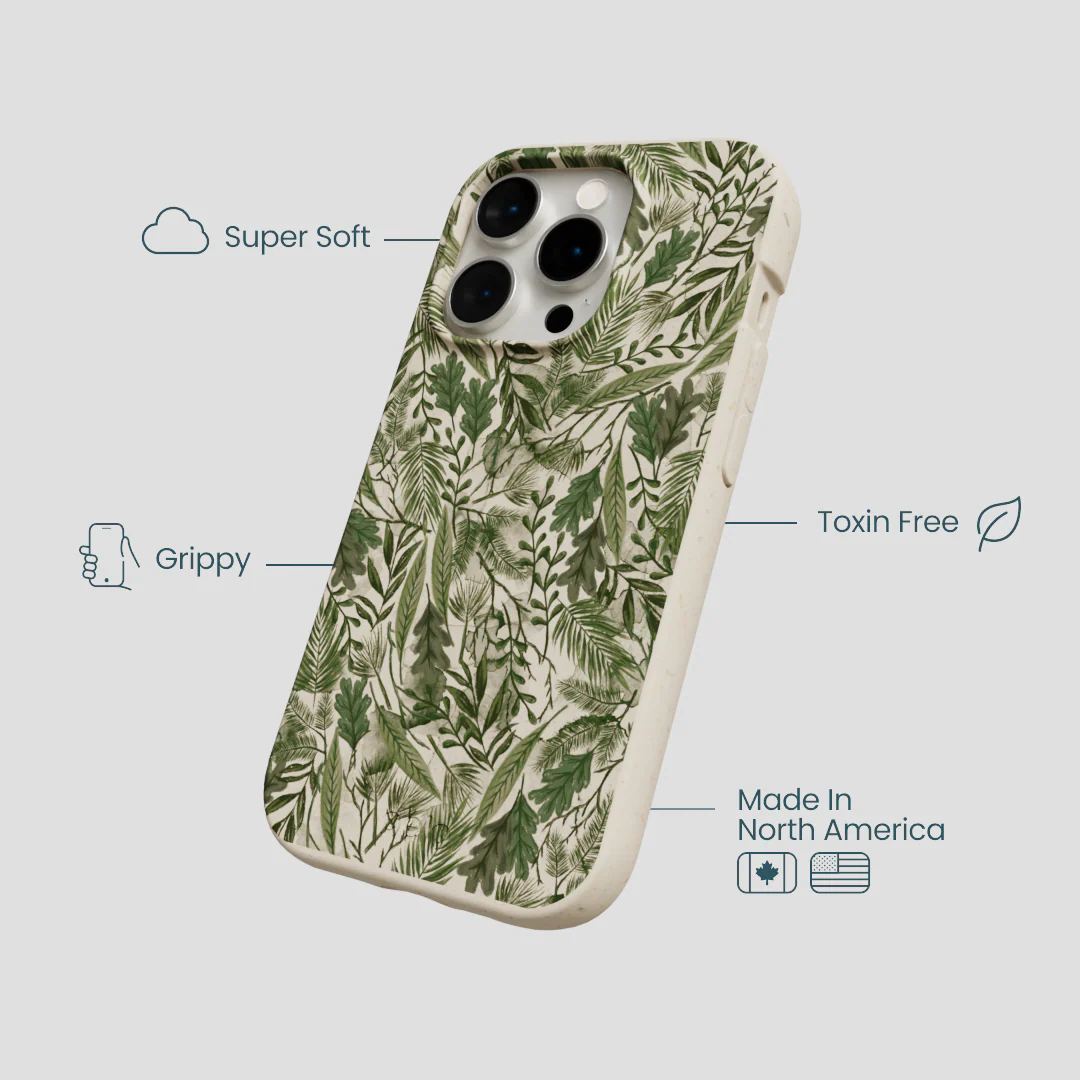 London Fog Leaf Camo iPhone 14 Pro Case - Image 4