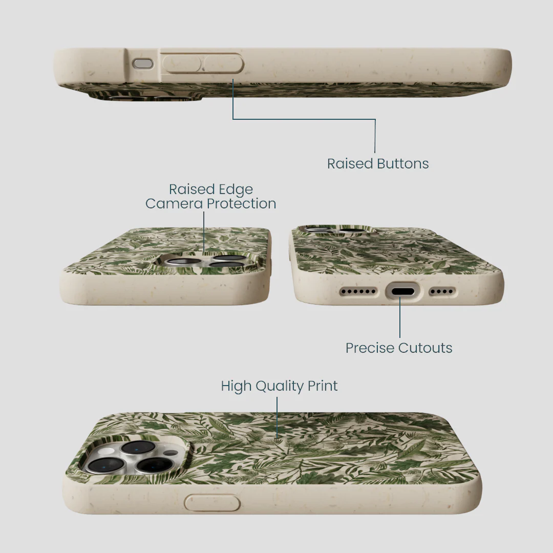 London Fog Leaf Camo iPhone 14 Pro Max Case - Image 3