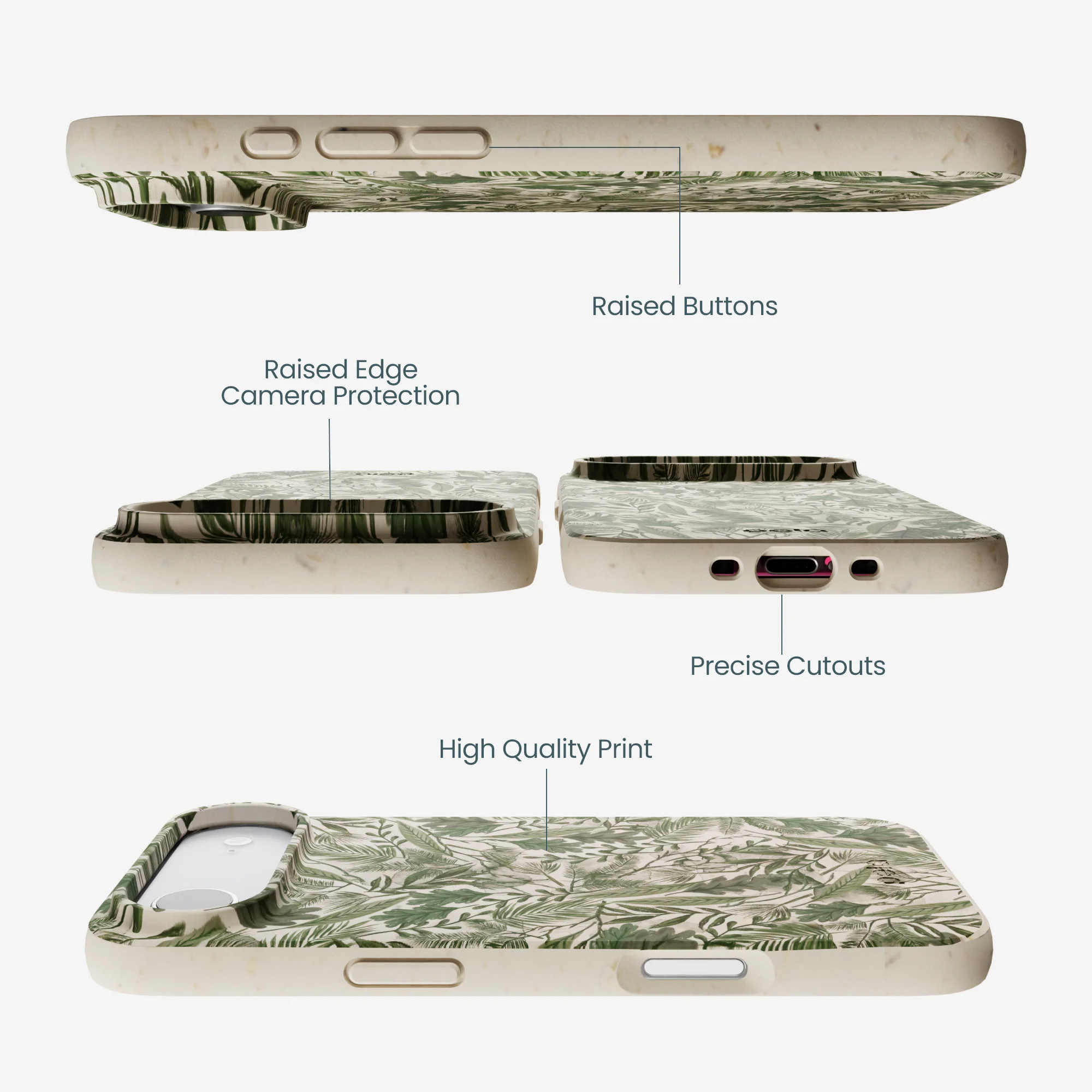 London Fog Leaf Camo iPhone Air Case - Image 3