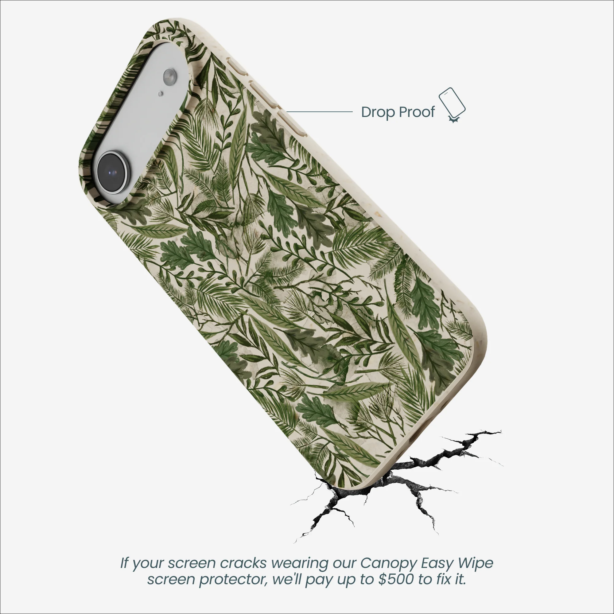 London Fog Leaf Camo iPhone Air Case - Image 5