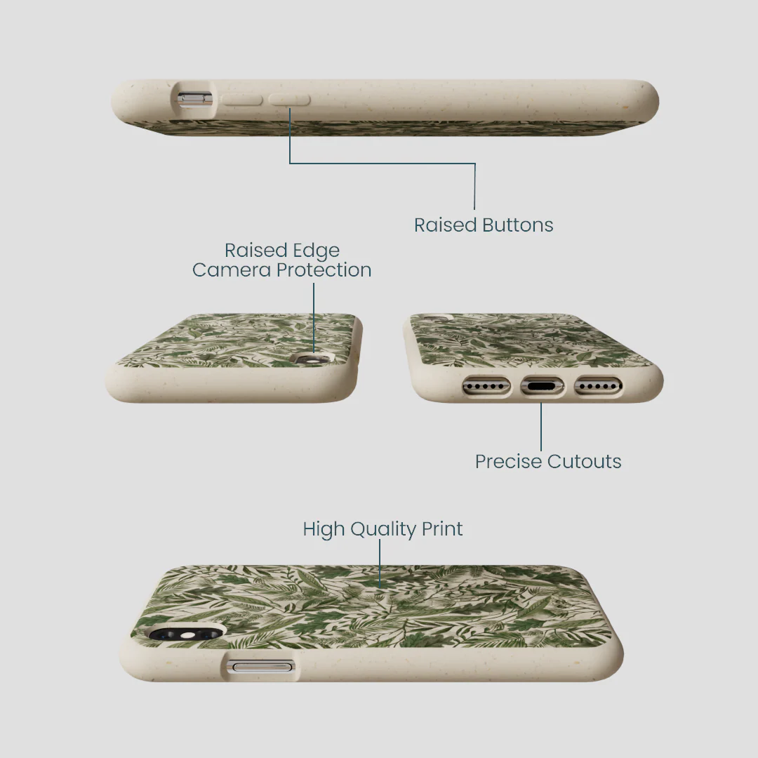 London Fog Leaf Camo iPhone XR Case - Image 3