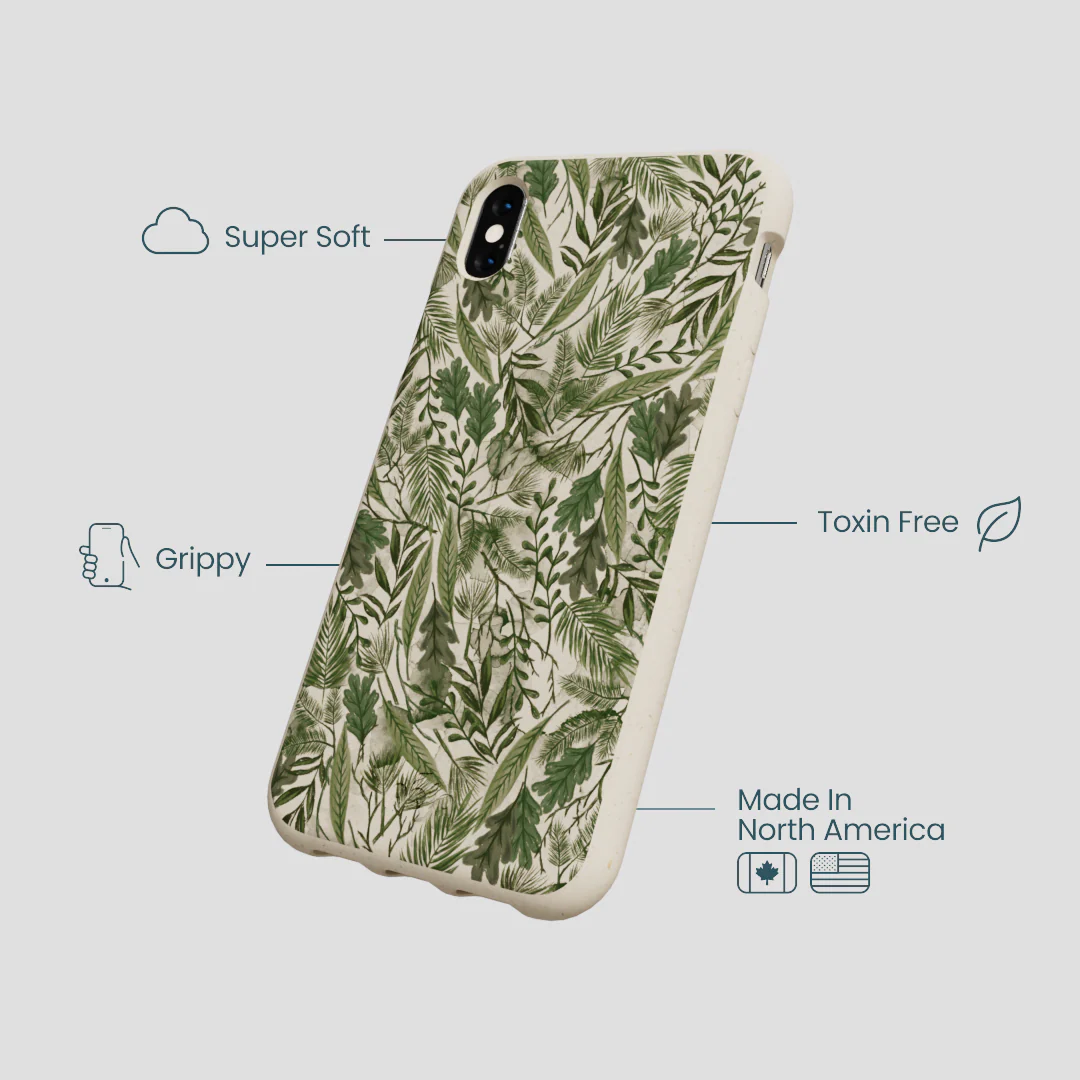 London Fog Leaf Camo iPhone XR Case - Image 4