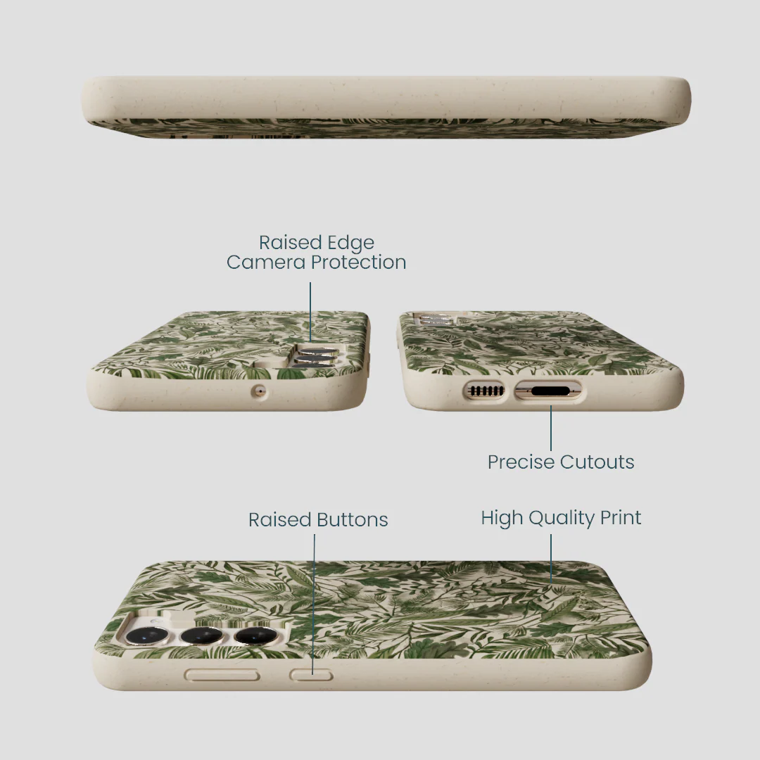 London Fog Leaf Camo Samsung Galaxy S24+(Plus) Case - Image 3