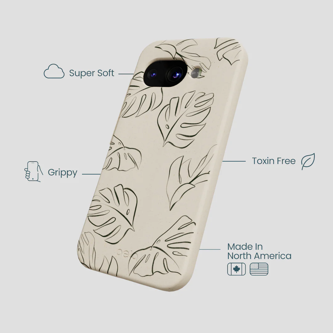 London Fog Leaf Lines Google Pixel 9a Case - Image 3