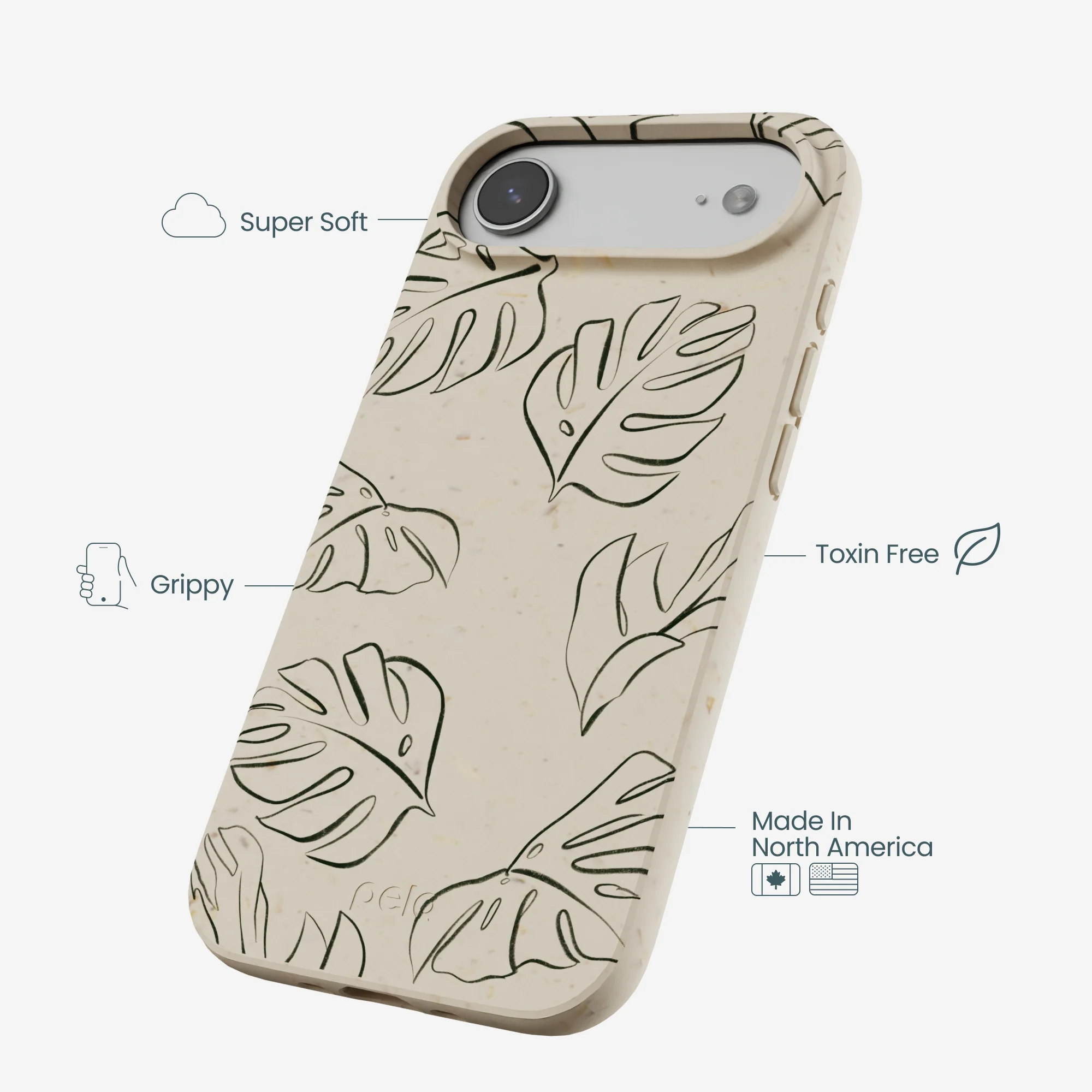 London Fog Leaf Lines iPhone Air Case - Image 4