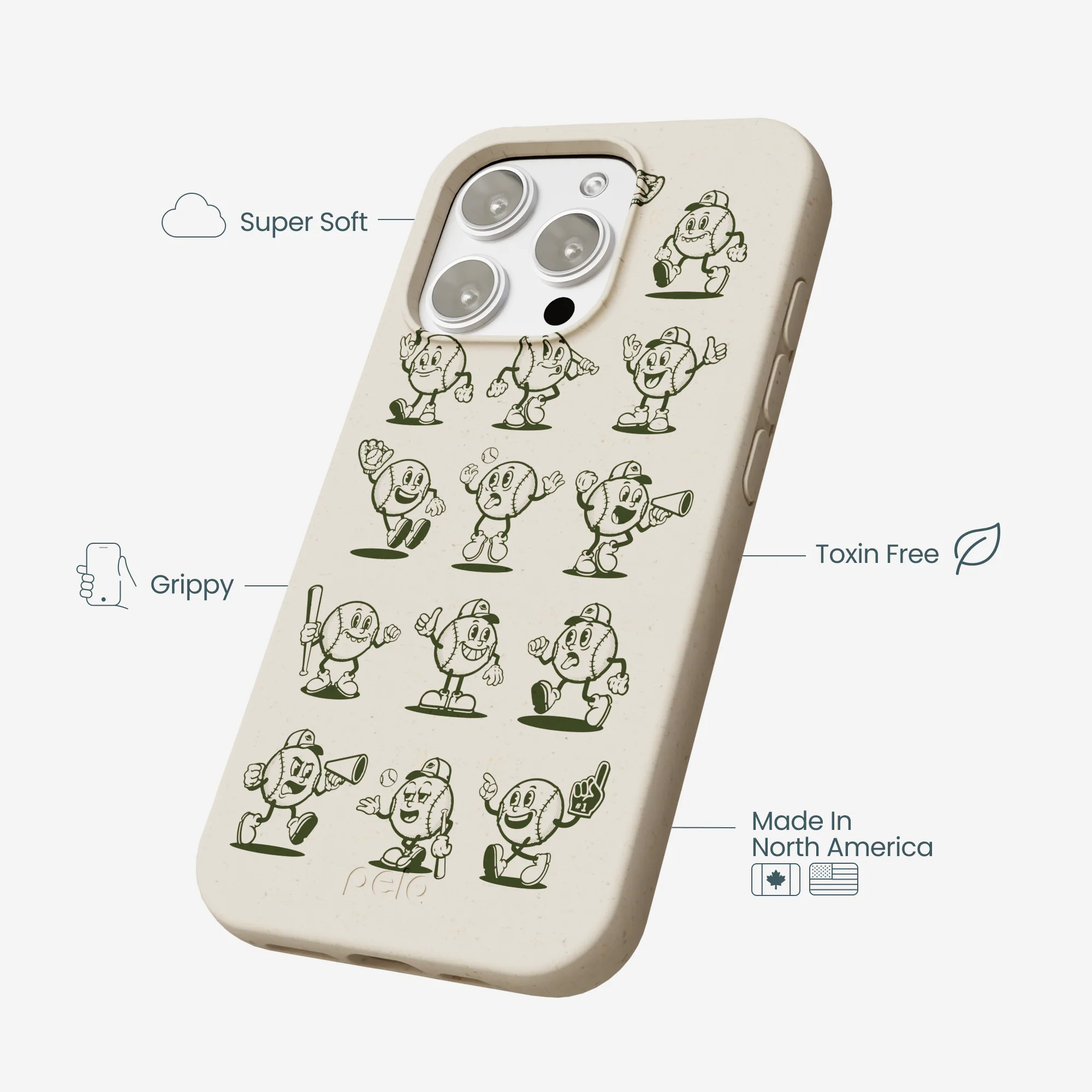 London Fog Lets Play Ball iPhone 16 Pro Max Case - Image 4