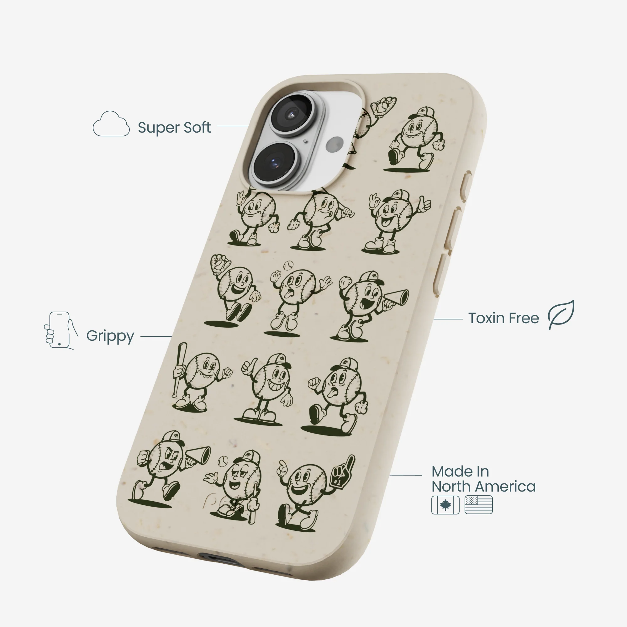 London Fog Lets Play Ball iPhone 17 Case - Image 4