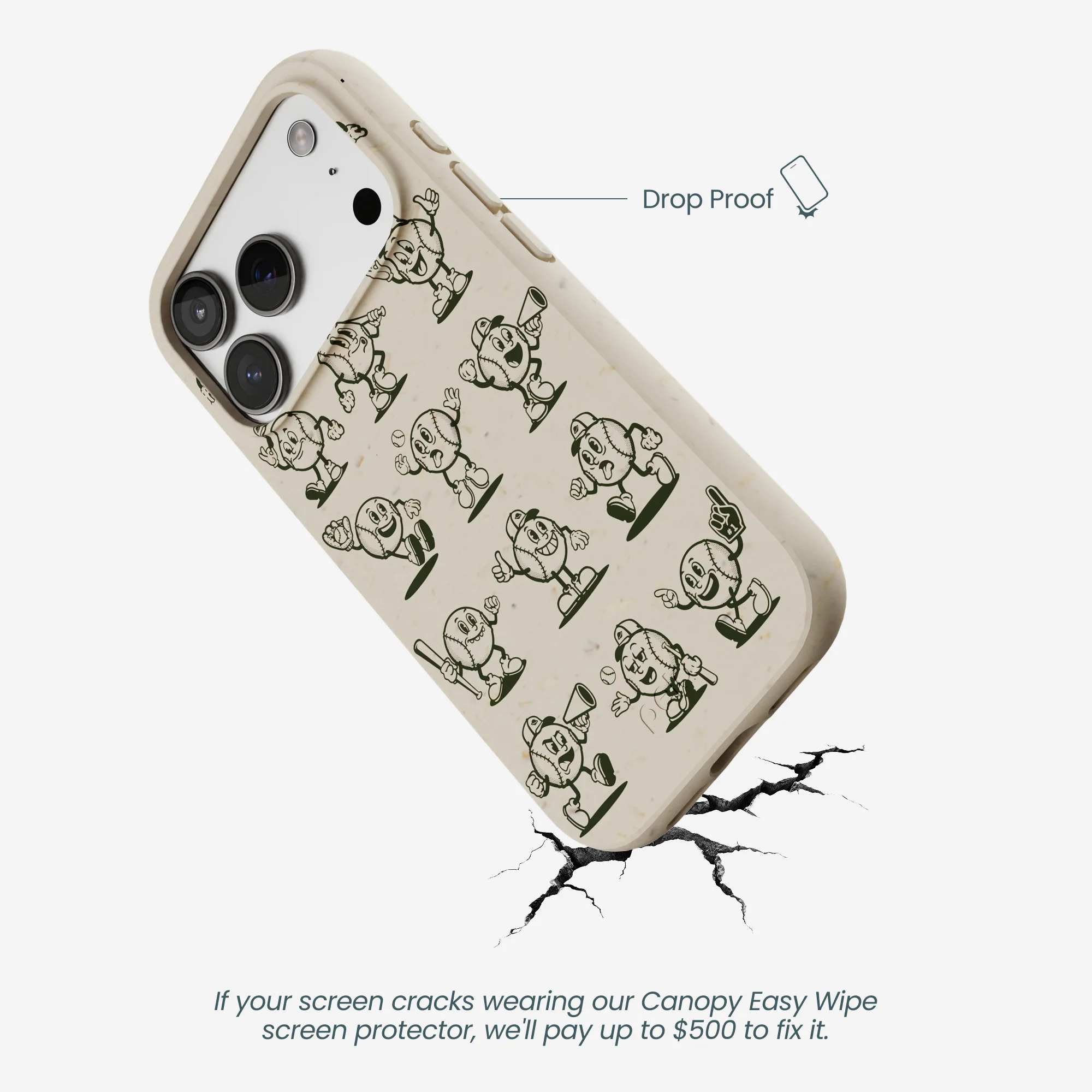 London Fog Lets Play Ball iPhone 17 Pro Case - Image 5