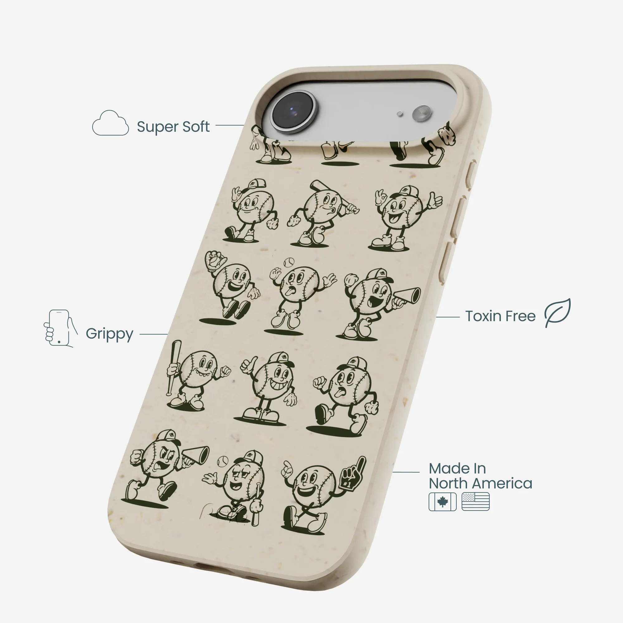 London Fog Lets Play Ball iPhone Air Case - Image 4