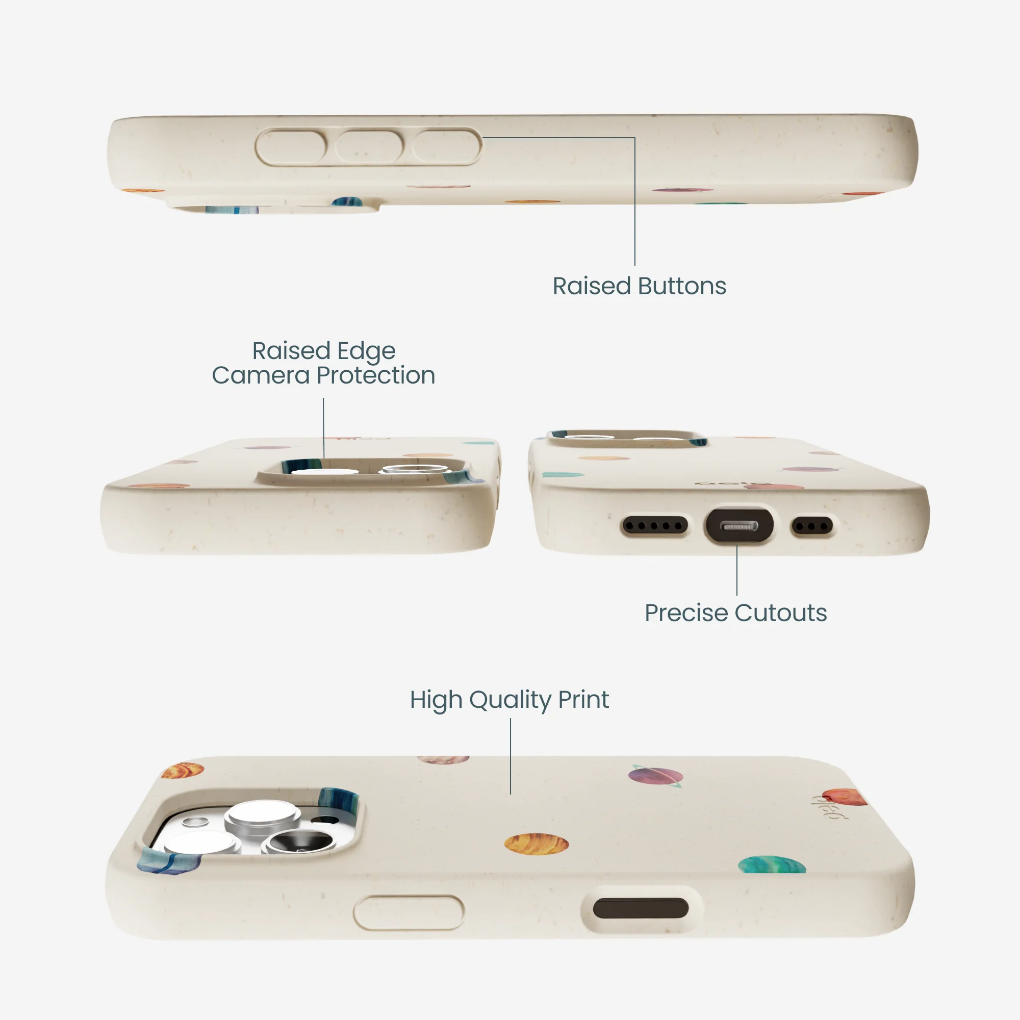 London Fog Lil Planets iPhone 16 Pro Max Case - Image 3