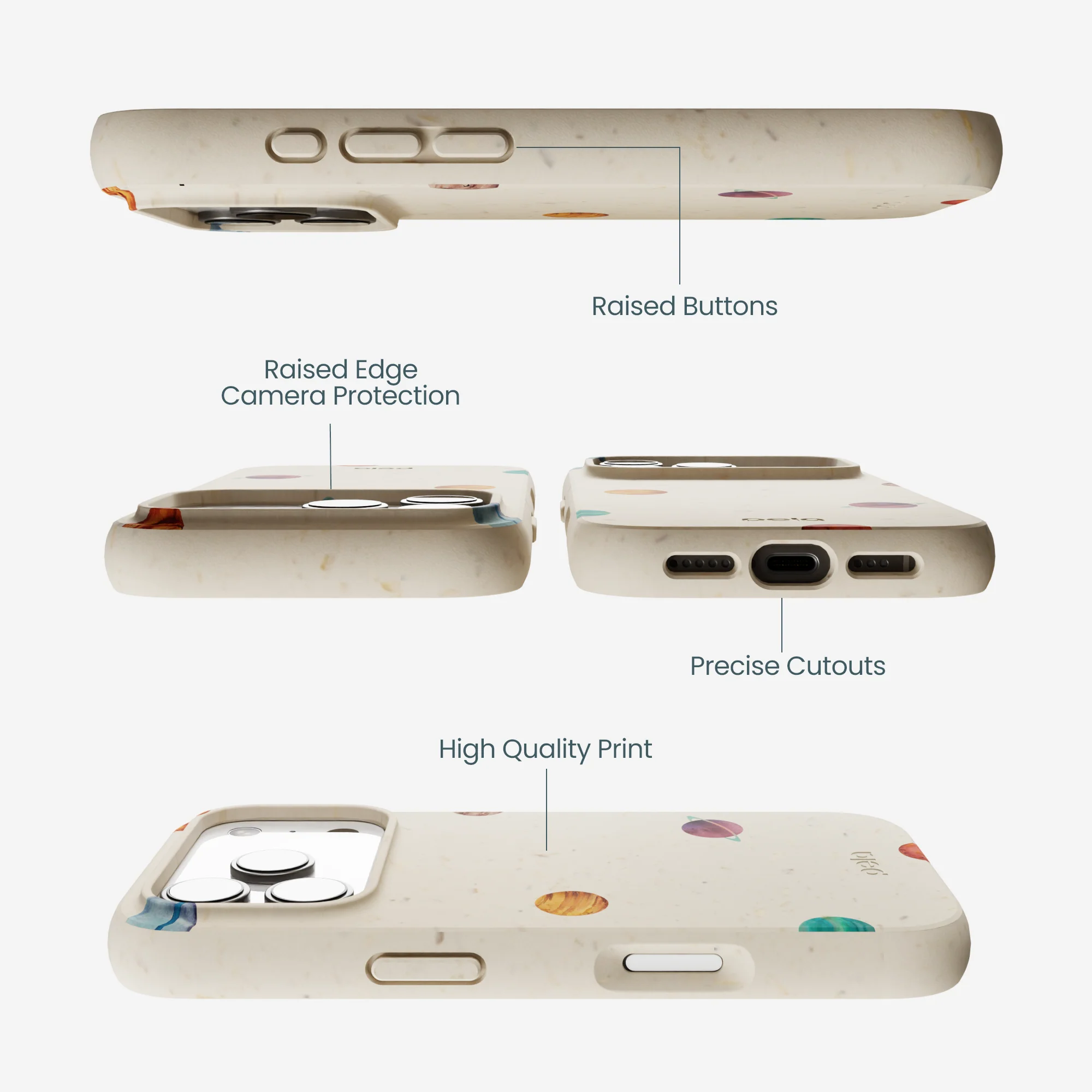London Fog Lil Planets iPhone 17 Pro Case - Image 3