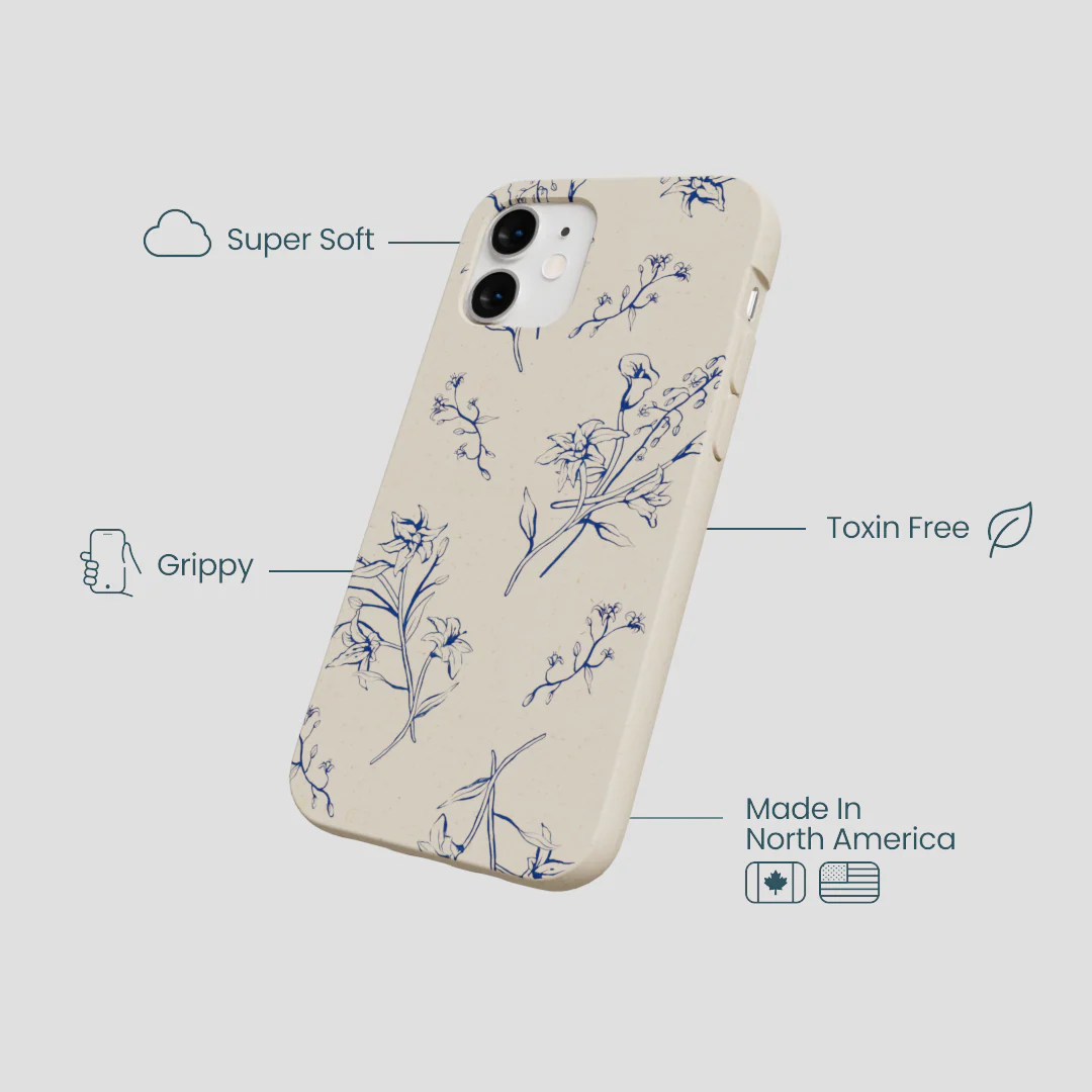 London Fog Lilies iPhone 12 Mini Case - Image 3