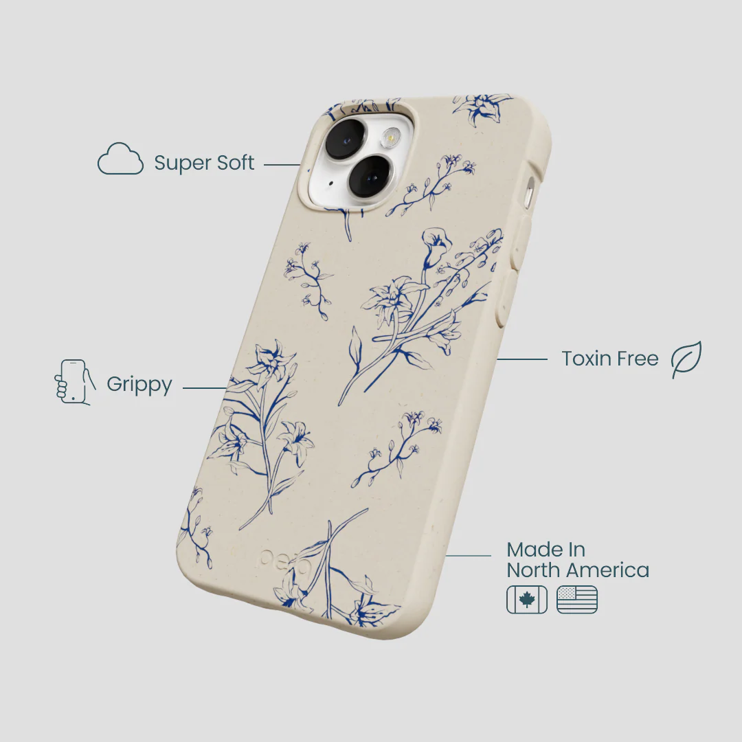 London Fog Lilies iPhone 13 Case - Image 3