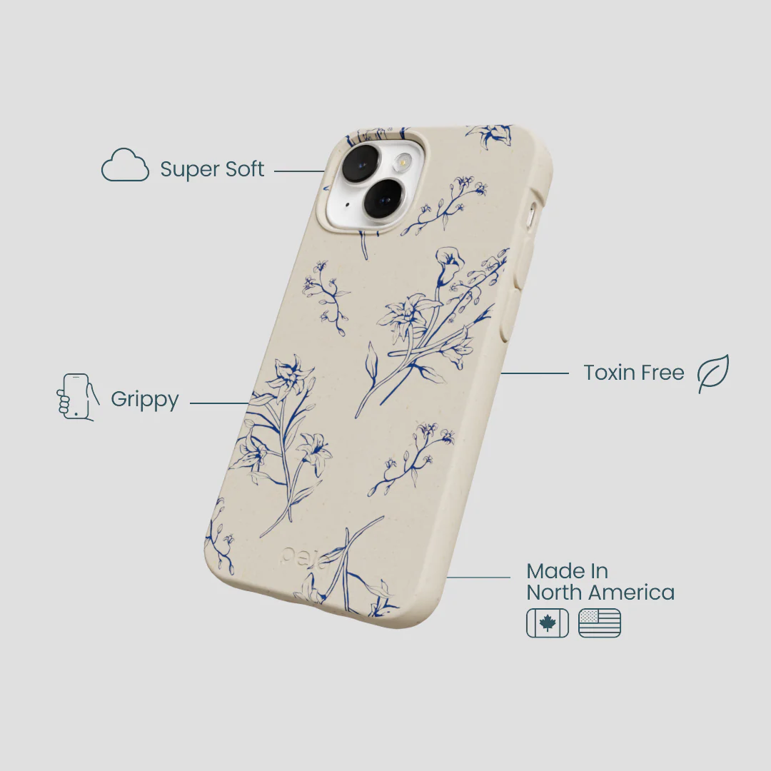London Fog Lilies iPhone 13 Mini Case - Image 3
