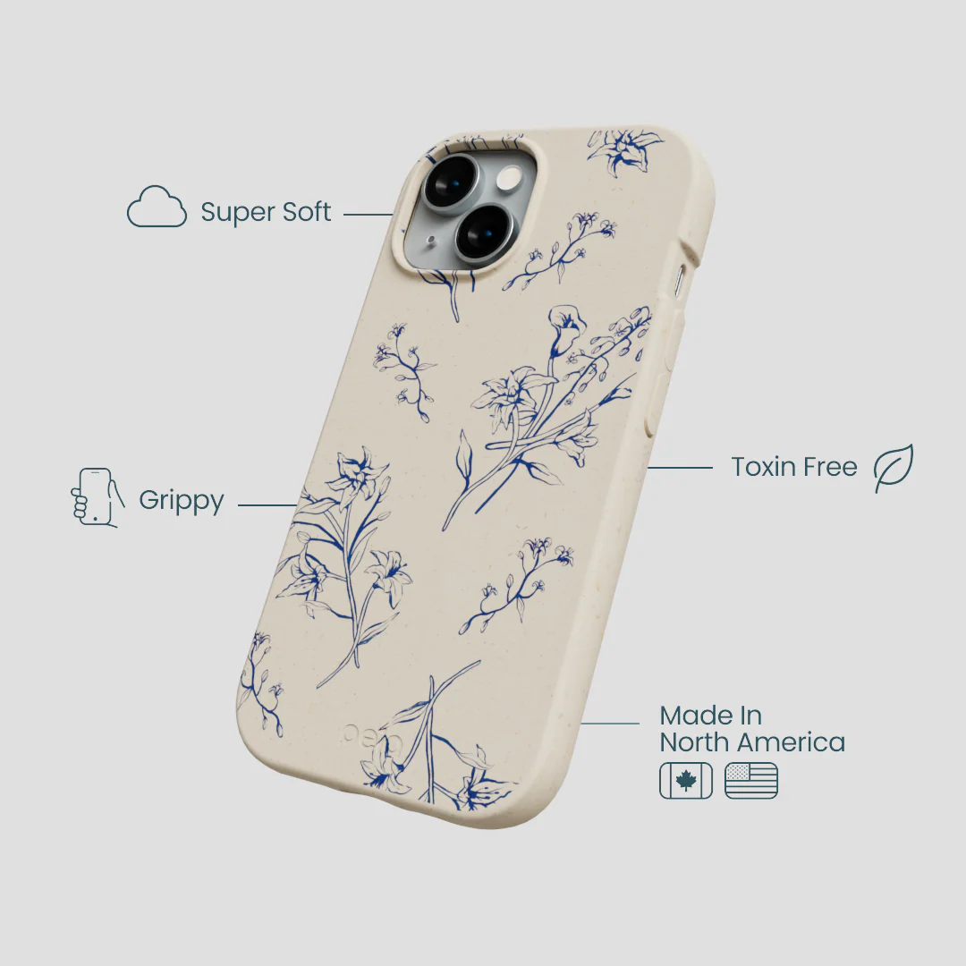 London Fog Lilies iPhone 15 Case - Image 3
