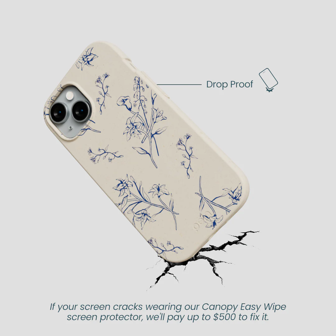 London Fog Lilies iPhone 15 Case - Image 4