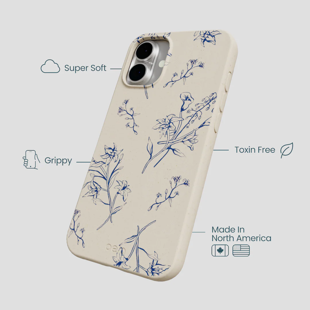 London Fog Lilies iPhone 16 Plus Case - Image 3