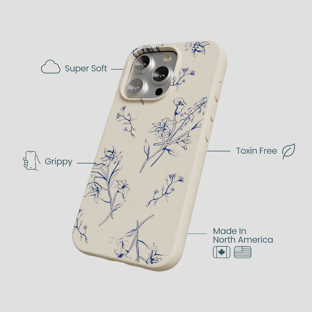 London Fog Lilies iPhone 16 Pro Case - Image 3