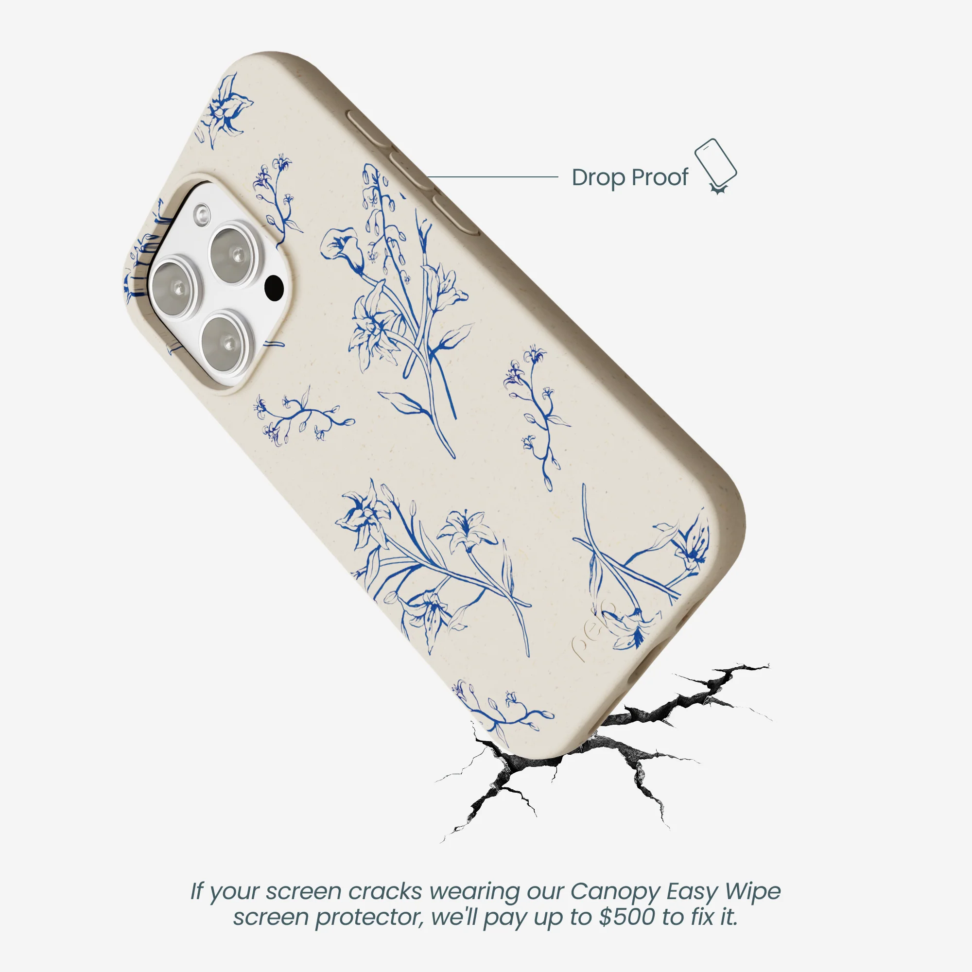London Fog Lilies iPhone 16 Pro Max Case - Image 4