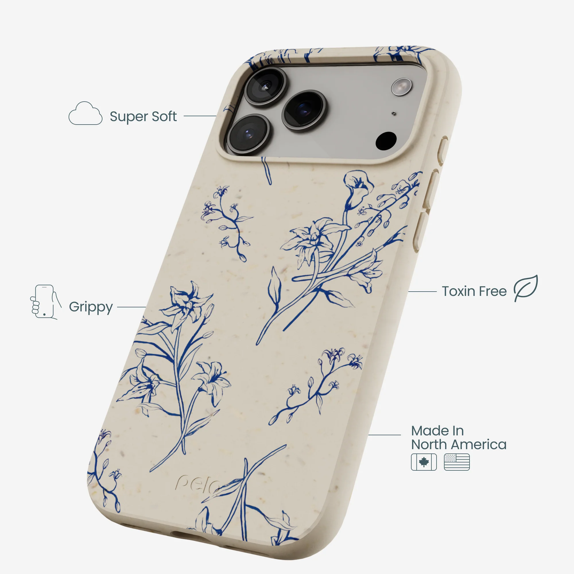 London Fog Lilies iPhone 17 Pro Max Case - Image 3