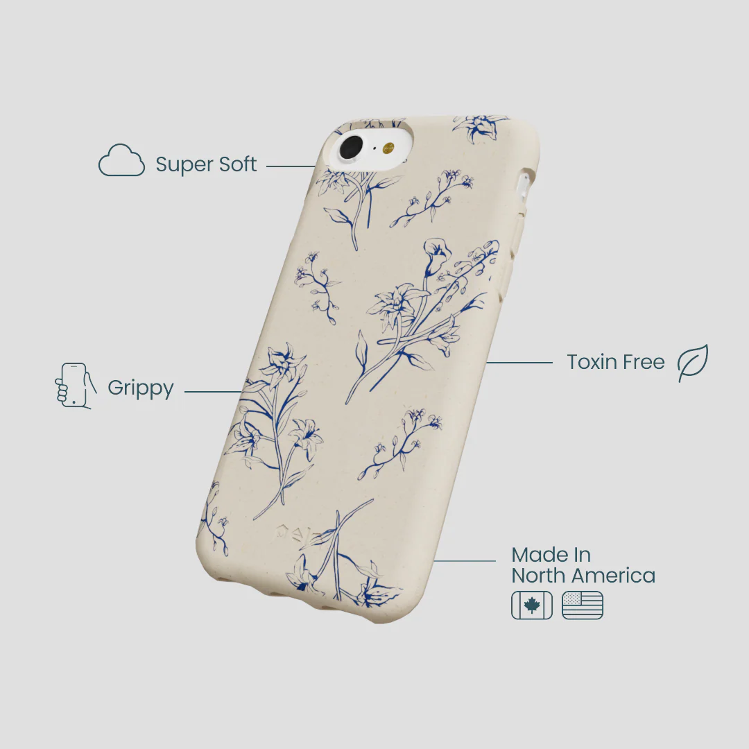 London Fog Lilies iPhone 6/6s/7/8/SE Case - Image 3