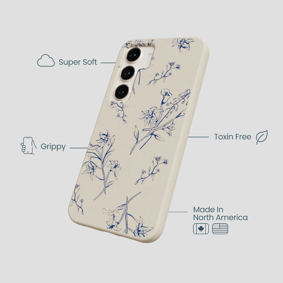 London Fog Lilies Samsung Galaxy S23 Case - Image 3