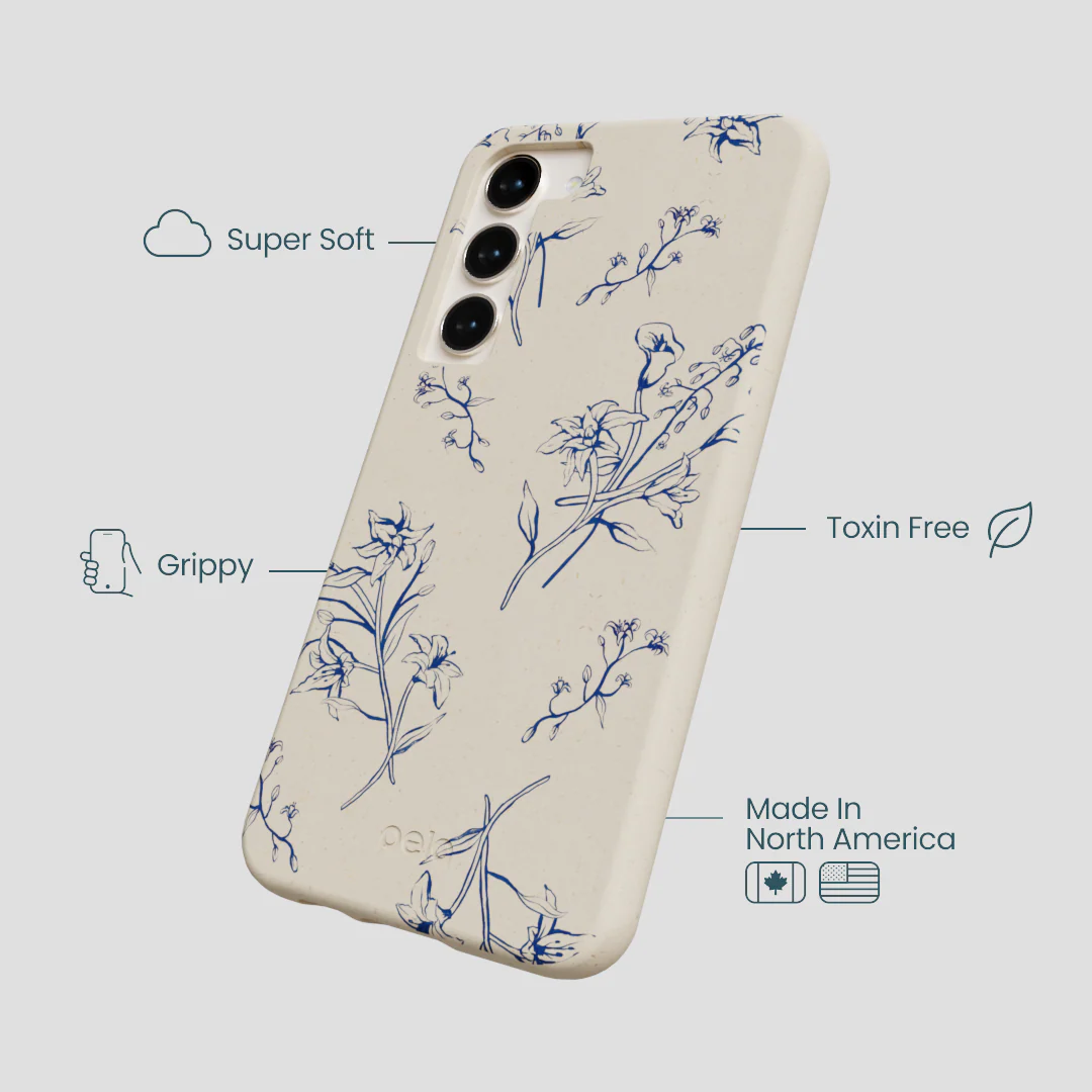 London Fog Lilies Samsung Galaxy S24+(Plus) Case - Image 3