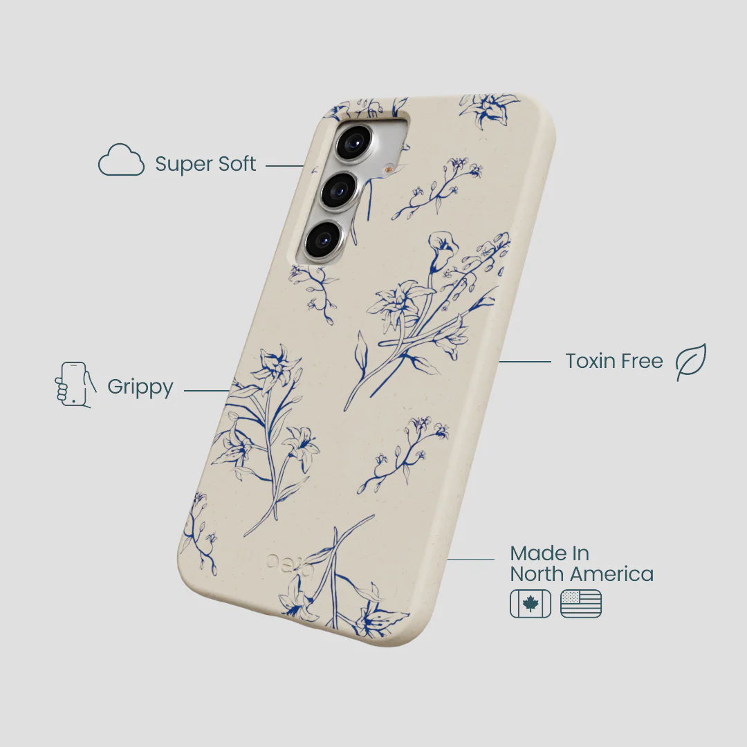 London Fog Lilies Samsung Galaxy S25 Case - Image 3