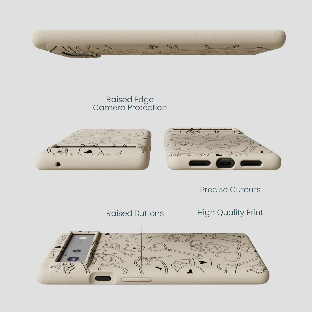 London Fog Locked In Love Google Pixel 6a Case - Image 3