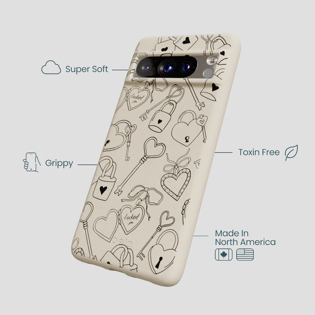 London Fog Locked In Love Google Pixel 8 Pro Case - Image 4