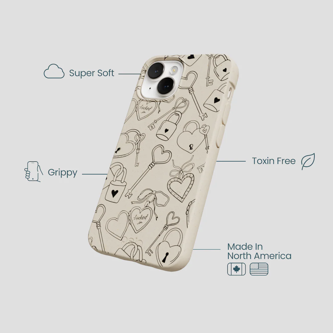 London Fog Locked In Love iPhone 13 Mini Case - Image 4