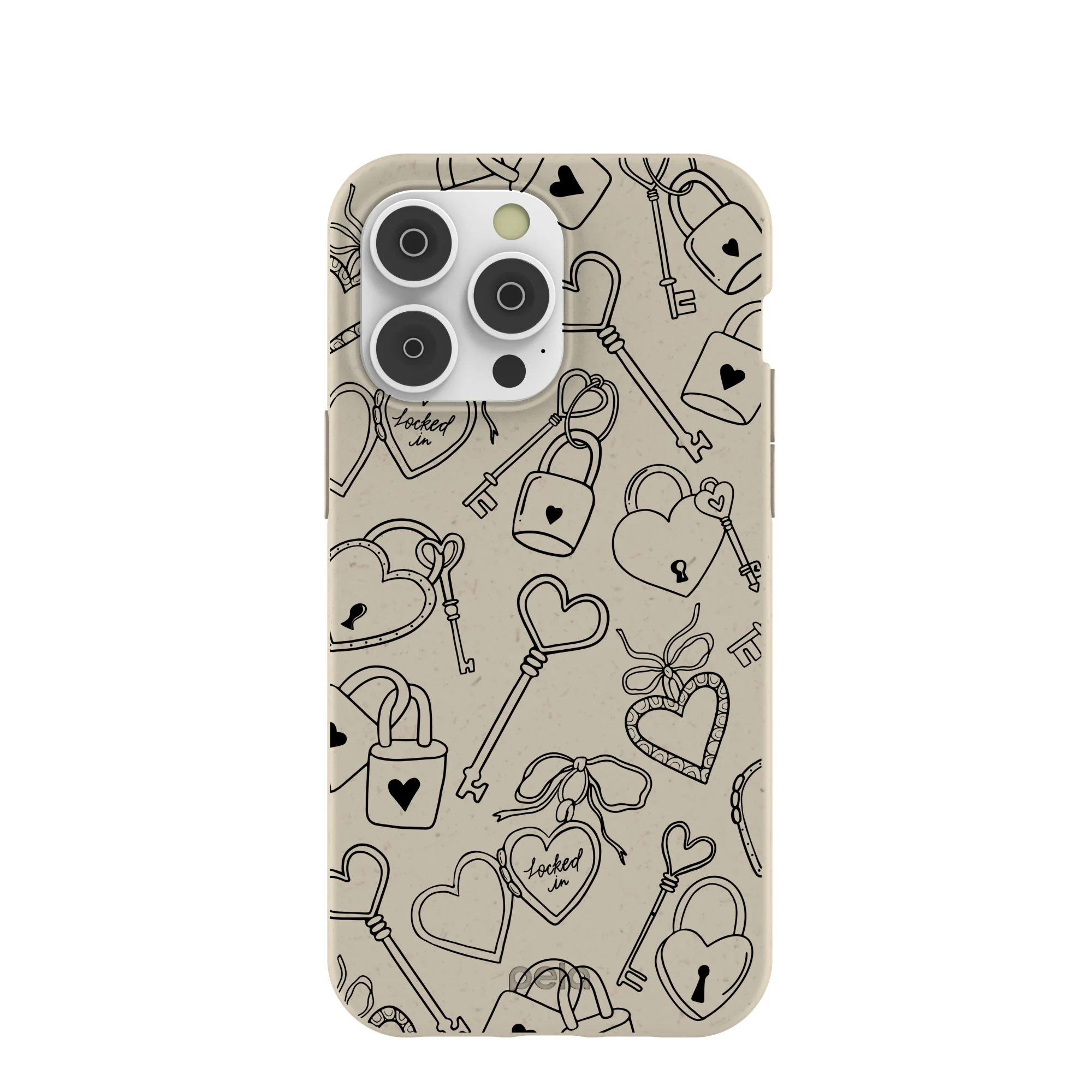 London Fog Locked In Love iPhone 14 Pro Max Case