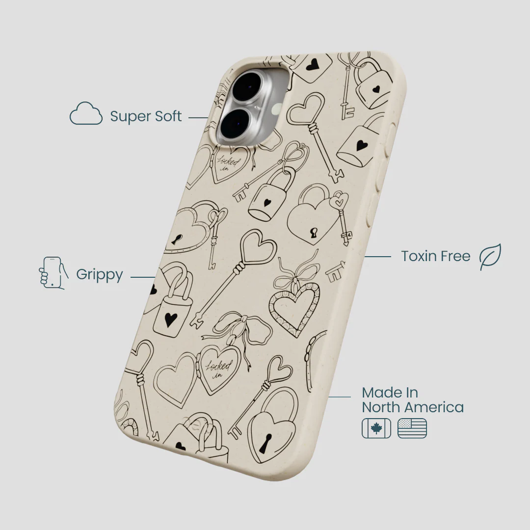 London Fog Locked In Love iPhone 16 Plus Case - Image 4