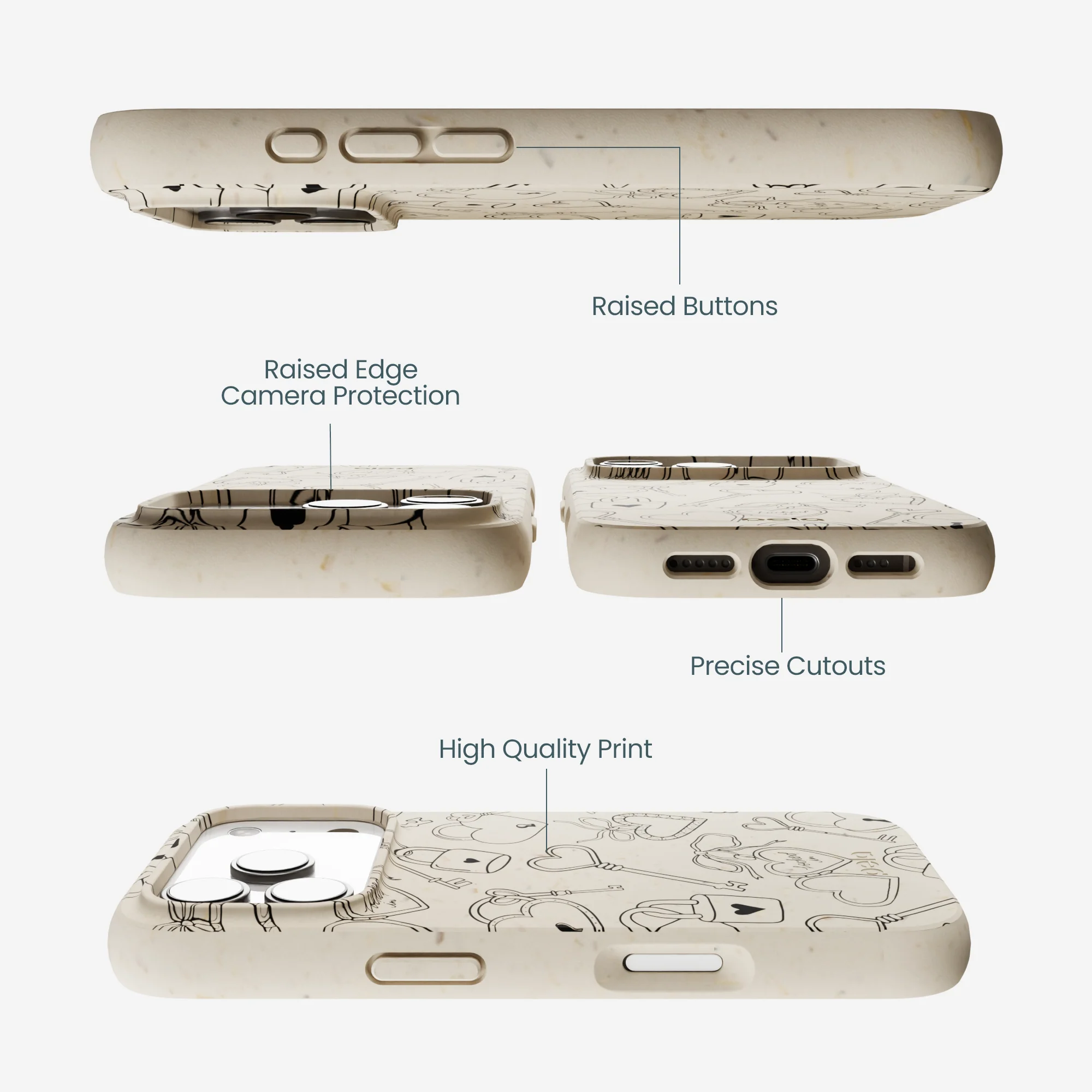 London Fog Locked In Love iPhone 17 Pro Case - Image 3