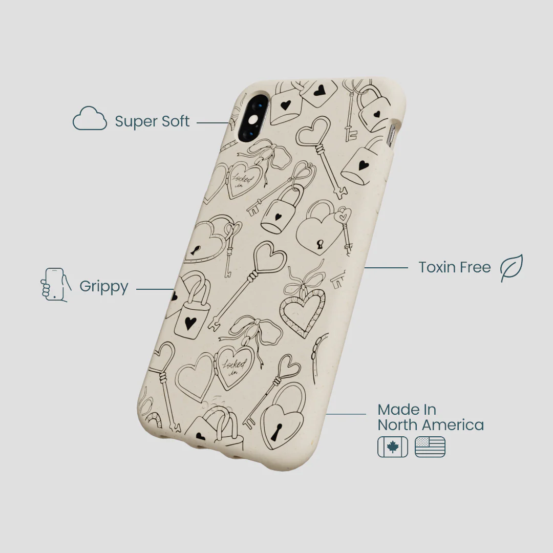 London Fog Locked In Love iPhone XR Case - Image 4