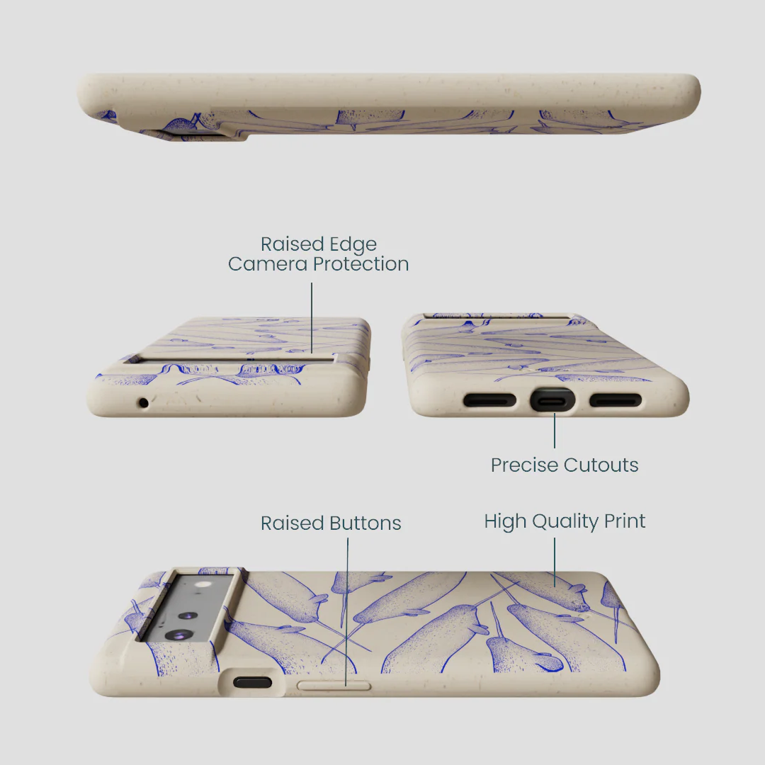 London Fog Magical Narwhal Google Pixel 6 Case - Image 3