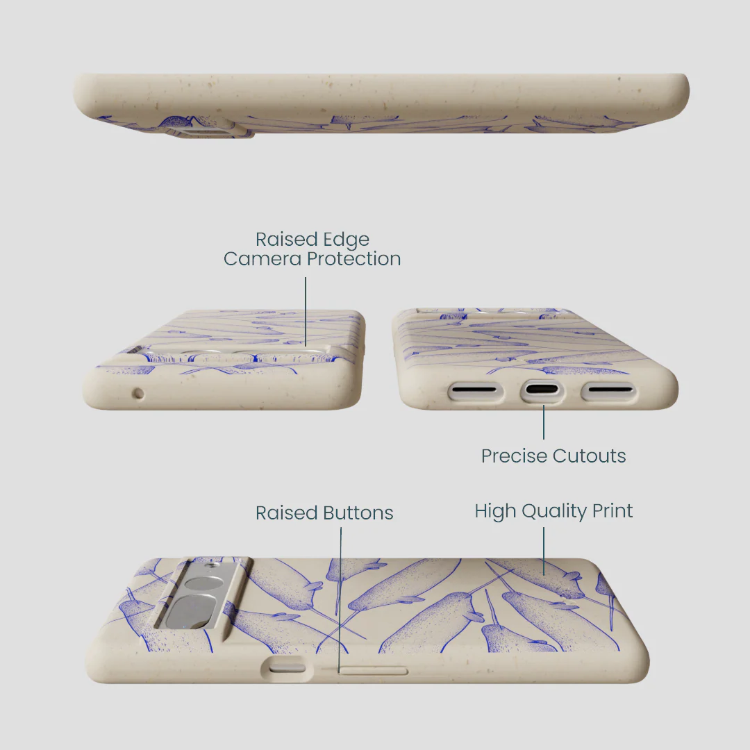 London Fog Magical Narwhal Google Pixel 7 Pro Case - Image 3