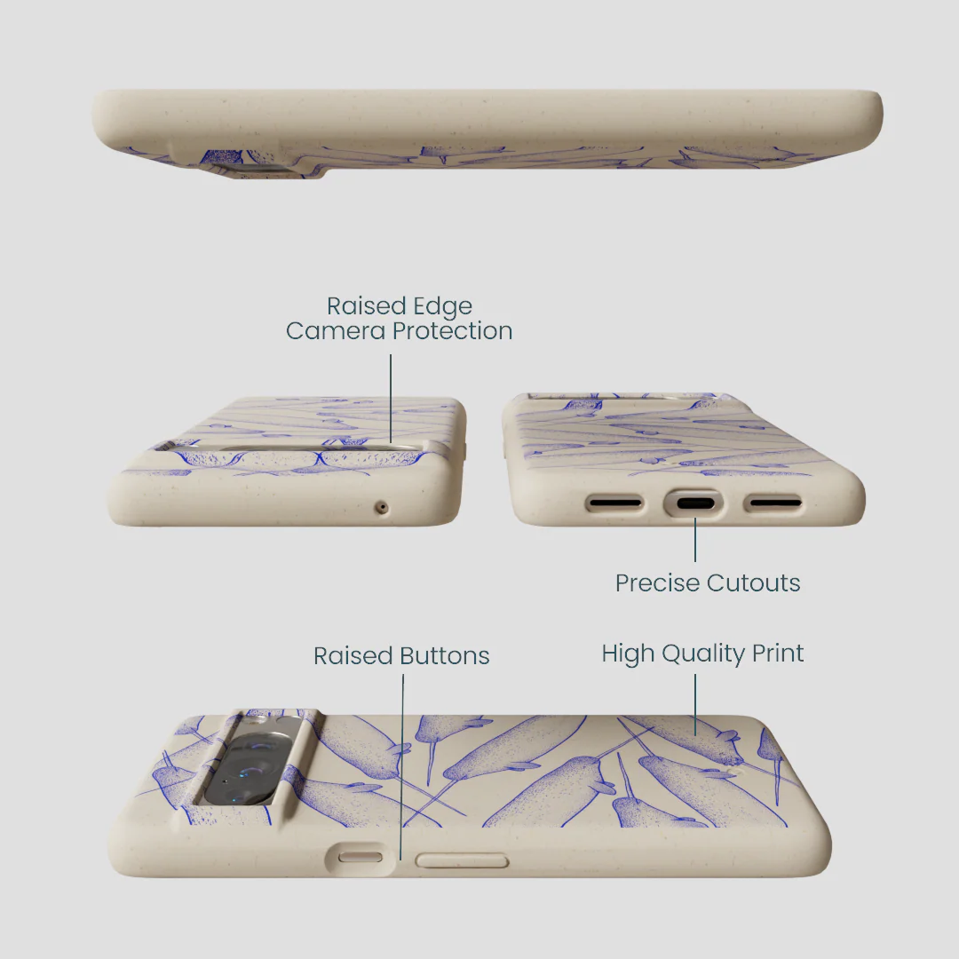 London Fog Magical Narwhal Google Pixel 8 Pro Case - Image 3