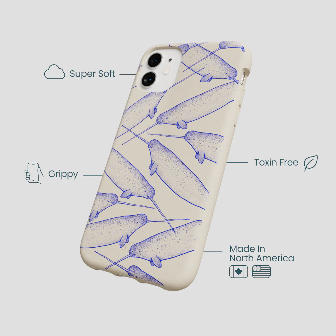 London Fog Magical Narwhal iPhone 11 Case - Image 4