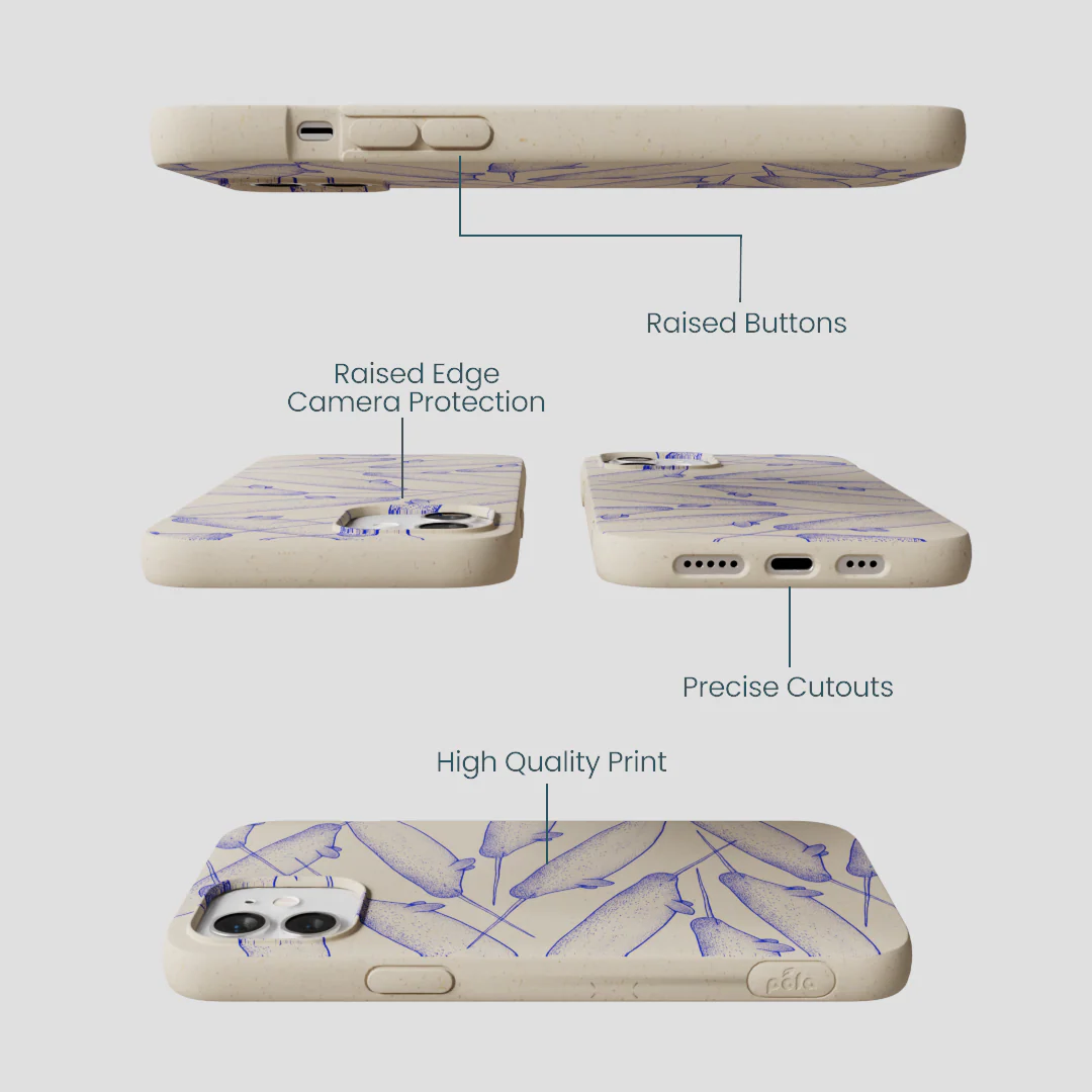 London Fog Magical Narwhal iPhone 12/ iPhone 12 Pro Case - Image 3