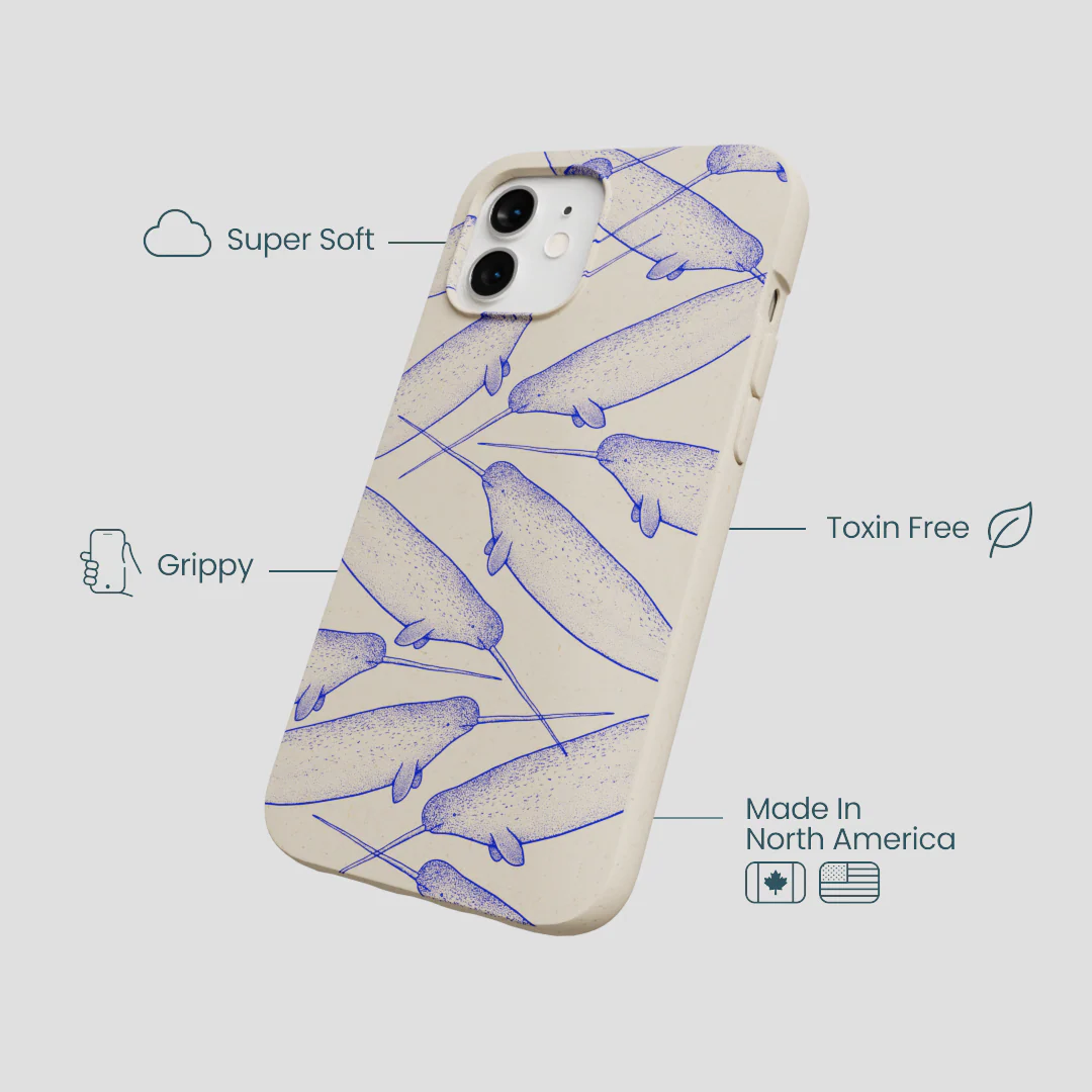 London Fog Magical Narwhal iPhone 12/ iPhone 12 Pro Case - Image 4