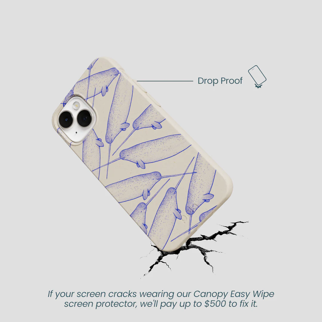 London Fog Magical Narwhal iPhone 13 Mini Case - Image 5