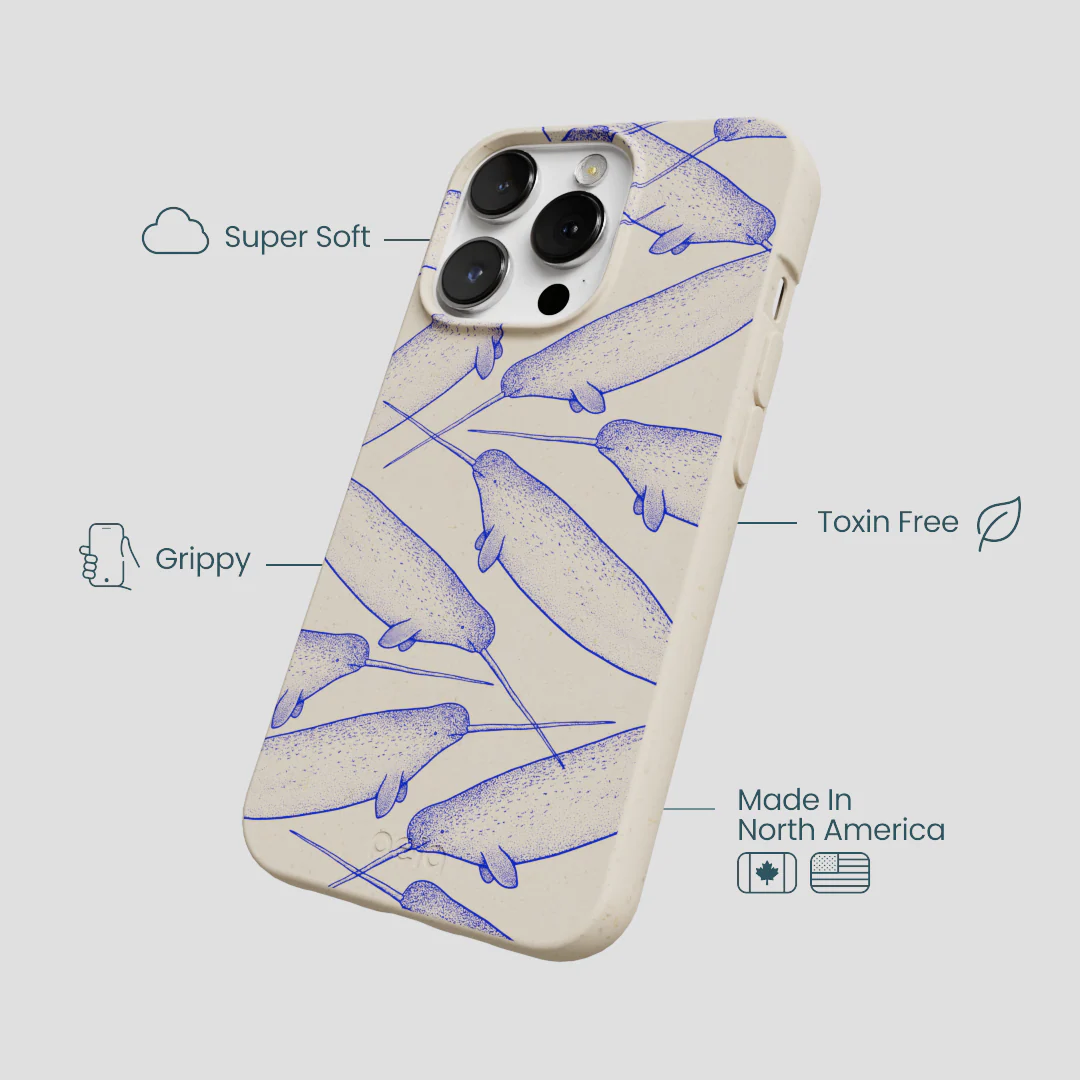 London Fog Magical Narwhal iPhone 13 Pro Max Case - Image 4
