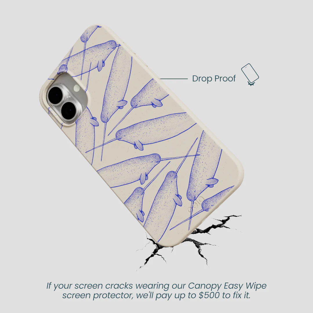London Fog Magical Narwhal iPhone 16 Plus Case - Image 5
