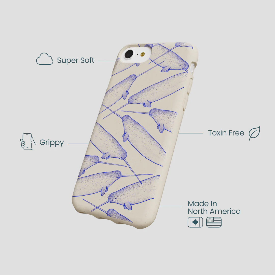 London Fog Magical Narwhal iPhone 6/6s/7/8/SE Case - Image 4