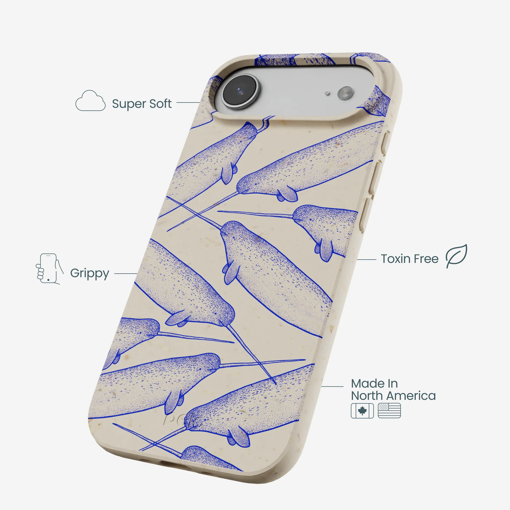 London Fog Magical Narwhal iPhone Air Case - Image 4